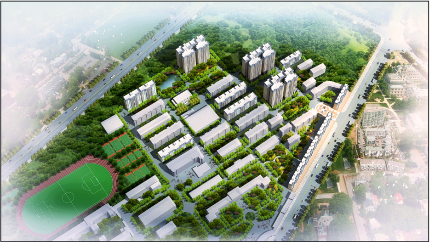 玉林師范學院西校區危舊房改住房改造項目